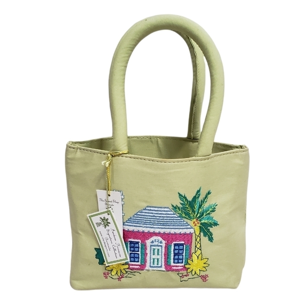 The Island Shop Bermuda Evening Mini  Handbag Cottage Lyme By Barbara Finsness